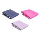 kit com 3 tapete higienico lavavel, cores variadas espalhados