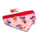 Bandana pet com estampa da Minnie, rosa e charmosa
