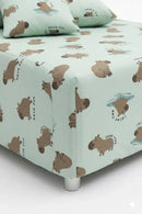 Lençol com Elástico para cama Pet 60x60x20cm