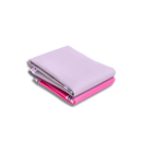 kit com 2 unidades tapete higienico lavavel, cinza e rosa